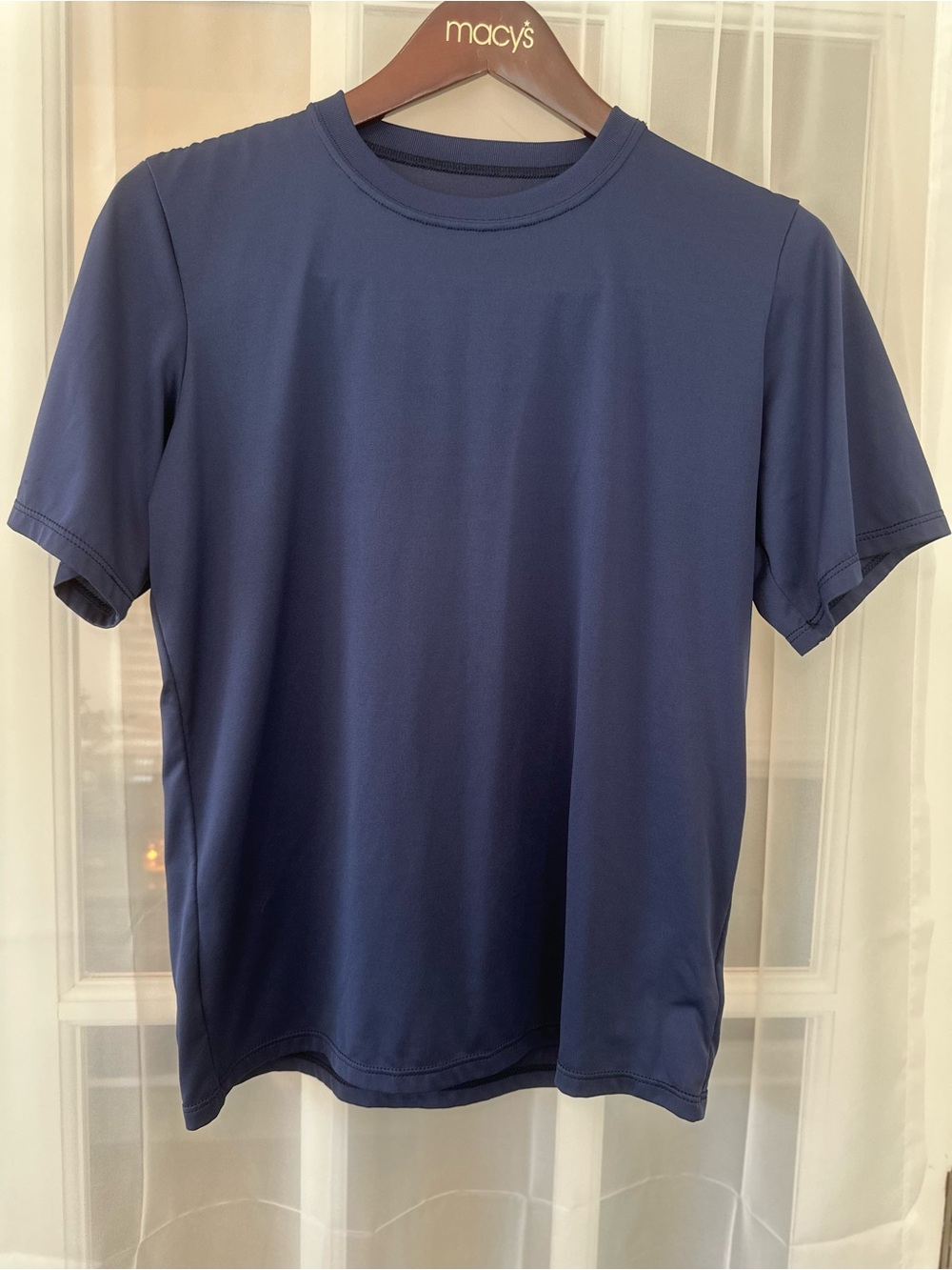 Vintage Patagonia Capilene Made USA Blue Performance Base Layer Tee Mens S